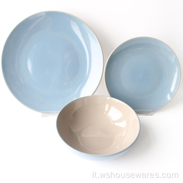 Dinnerware osseo fine con stile europeo